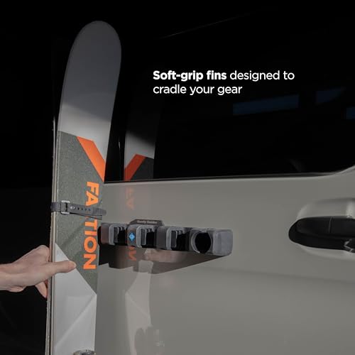 Gravity Grabber Magnetic Car Mount for Skis Snowboards Bikes & Gear | Silicone Vehicle Mount | Tailgate Storage