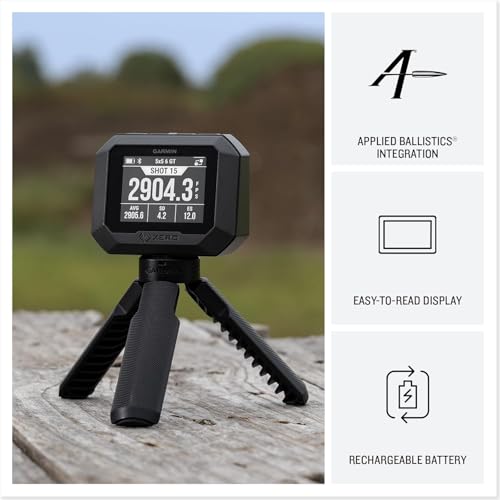Garmin Xero C2 Ballistic Chronograph with Tripod & Signature Case Bundle