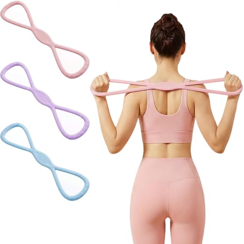 Figure 8 Resistance Bands for Strength Training - Pink