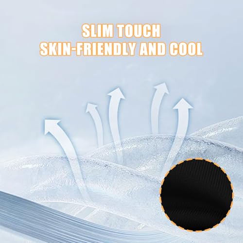 Full Face Black Balaclava Ski Mask - 3 Holes for Men & Women