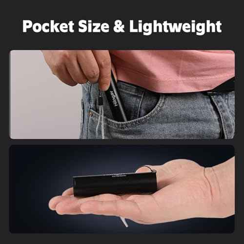 10 Pack Rechargeable Black Flashlight Small UV Black Flash Light 395 NM, Mini USB C LED Blacklight Flashlights Handheld Torch for Pet Dog Urine Resin Curing Fluorescent Agent Stains Detection