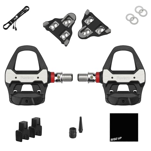 Dual-Sensing Road Cycling Power Meter Pedals - SPD-SL Compatible