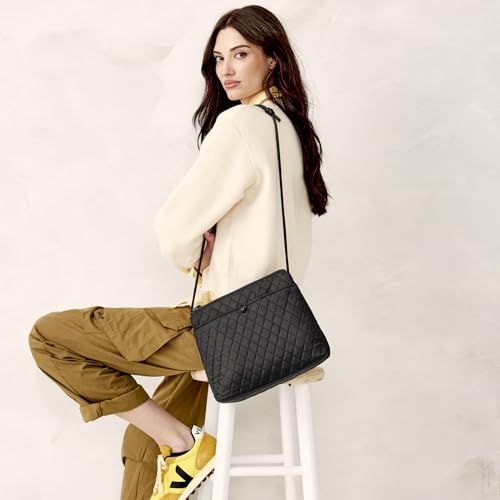 Vera Bradley Women's Cotton Original Hipster Crossbody Bag - Moonless Night