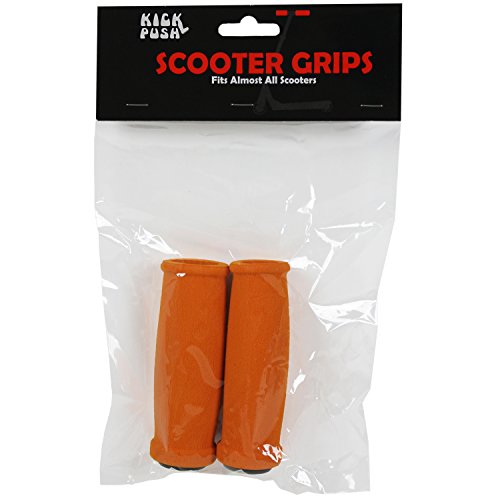 Foam Handlebar Grips for Razor Scooter - 4" Length, Orange
