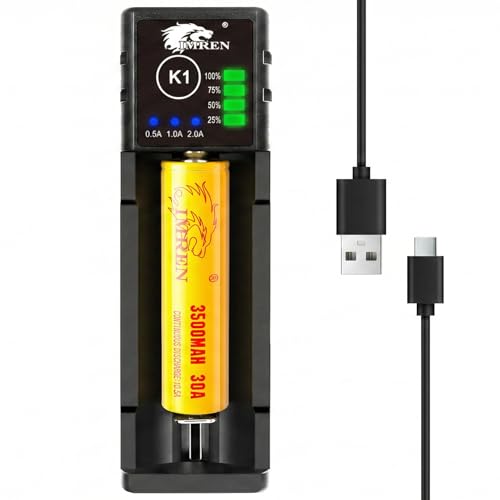 18650 Battery Charger for 3.7V Lithium Batteries - Multiple Models