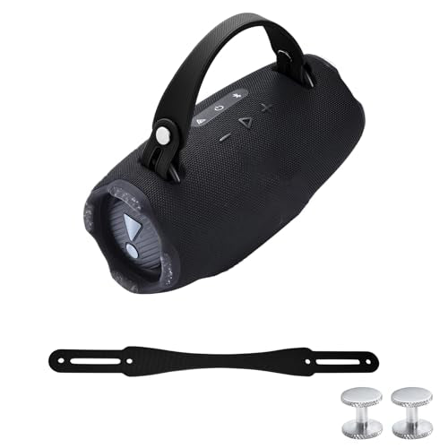 Silicone Hand Strap for JBL Xtreme 5/4/3/2 Bluetooth Speaker - Black