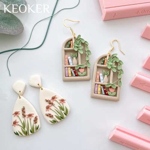 Pink Keoker Polymer Clay Snake Maker Kit - Hoop Roller & Strip Shape Tools