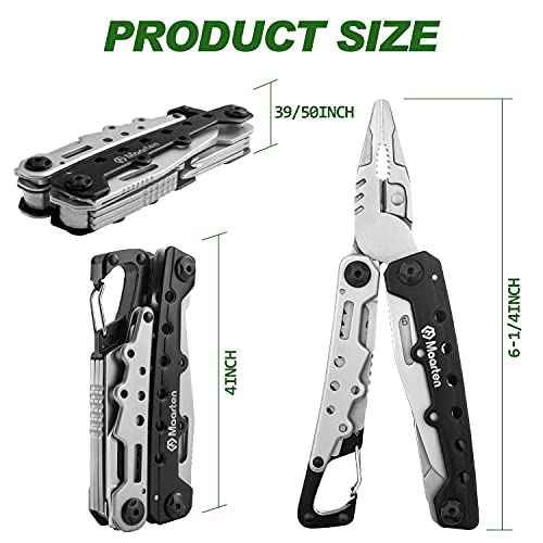 Maarten Lightweight Multitool Pliers, 11 in 1 Suspension Multi-Plier