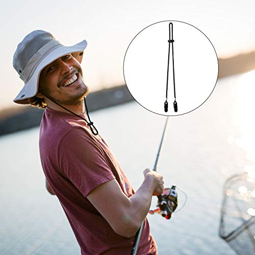 Adjustable Hat Strap Clips - 8 Pcs Classic Wind Resistant