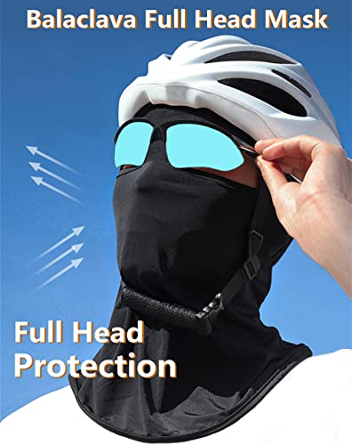 Windproof Ski Balaclava Face Mask - UV Protection - Blue