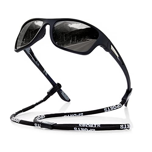 Polarized Sports Sunglasses for Men - UV400 Protection for Driving & Fishing