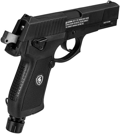 Lancer Tactical Scorpion 0.5 Caliber Non-Blowback Air Pistol - Less Lethal Pepper Ball Gun for Home Defense