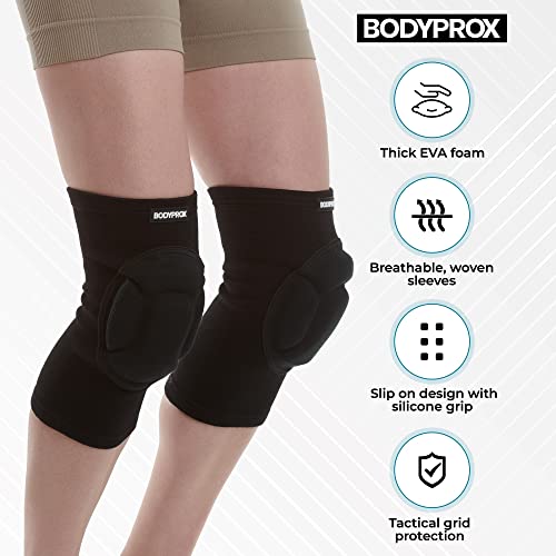 Thick Sponge Anti-Slip Knee Pads for Sports Protection - Unisex
