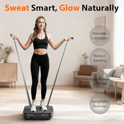 Vibration Plate Exercise Machine for Fat Burning & Recovery