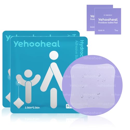 Ultra-Thin Hydrocolloid Adhesive Bandages - 2.36in x 2.36in, 2 Count