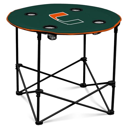 NCAA Unisex Round Table - Miami Florida Hurricanes