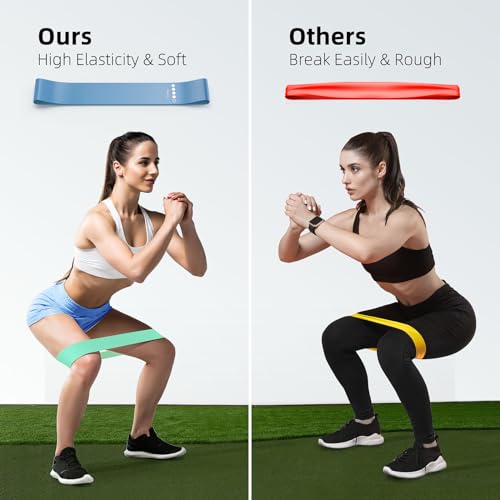 5-Pack Resistance Bands Set for Strength Training & Yoga