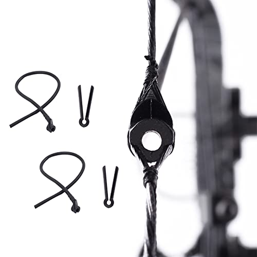 Archery Peep Sight Compound Bow - 2 Pcs Tube Sight with Buckle
