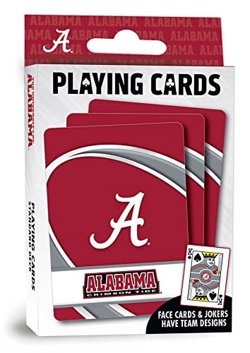 Alabama Crimson Tide Playing Cards - Premium Quality, 52 Cards