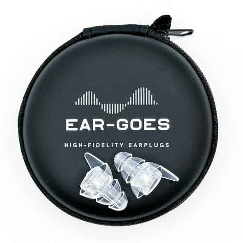 X15 High Fidelity Earplugs ? Reusable Hearing Protection with Two Sizes ? Concerts, Festivals, Musicians, Motorcycles, and Travel ? 15 dB Noise Reduction ? Clear & Comfortable