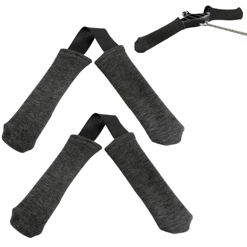 2-Pack Rower Handle Covers - Sweat-Absorbent Grip Cushions