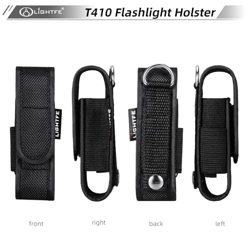 Adjustable Tactical Flashlight Holster T410 - Molle Holder