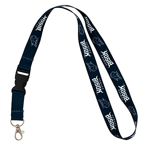 Howard University Lanyard with Snap Buckle | Breakaway ID Badge Holder
