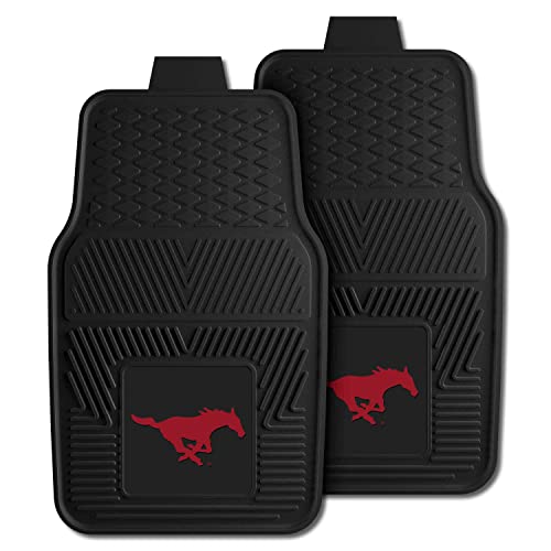 Southern Methodist University Mustangs Red All-Weather Car Mats - Set of 4