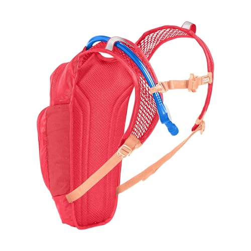 Kids Hydration Backpack - Lightweight Mini M.U.L.E. Pack with 50oz Reservoir - Pink/Flowers