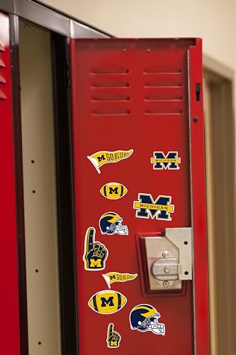University of Michigan Football Stickers - 50 Vinyl Pack
