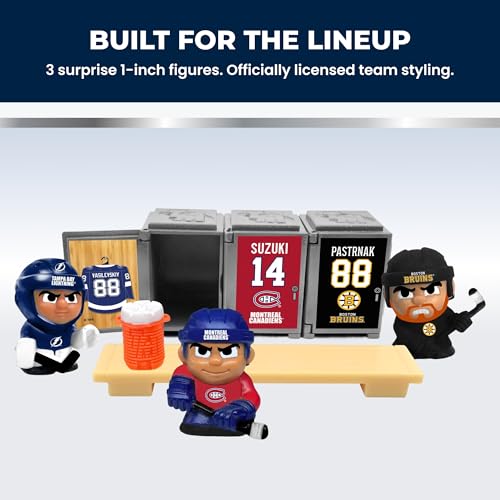 TeenyMates NHL Hockey Locker Room Gift Set - Series 12, 2026