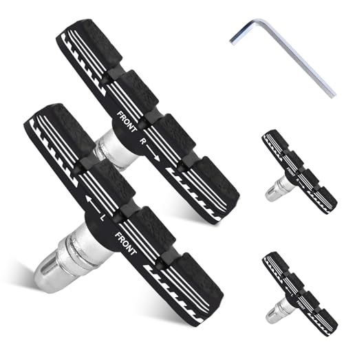Universal 70mm V-Brake Pads - 2 Pairs for All Bikes