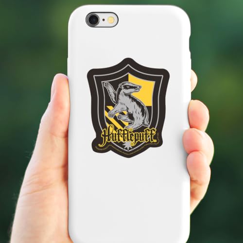 Harry Potter Hufflepuff Crest Vinyl Sticker - 3.4 Inch