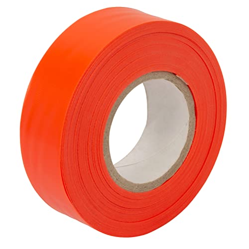 Hi-Vis Orange Flagging Tape - 150 Foot Roll - One Size