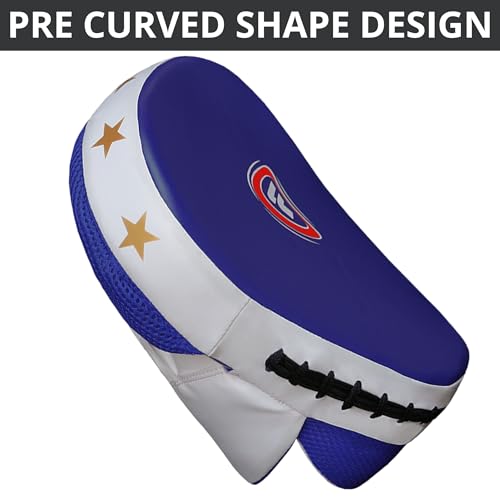 Farabi Sports Boxing Pads - Curved Mitts for Muay Thai, Kickboxing Training