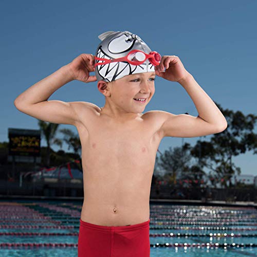 A3 Flex Youth Swim Goggles Purple/Pink - Leak-Free Kids Swimming Goggles with Easy Adjust Straps