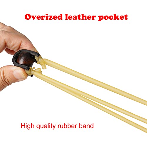5-Pack Heavy Pull Slingshot Replacement Bands - 14.5 Inch