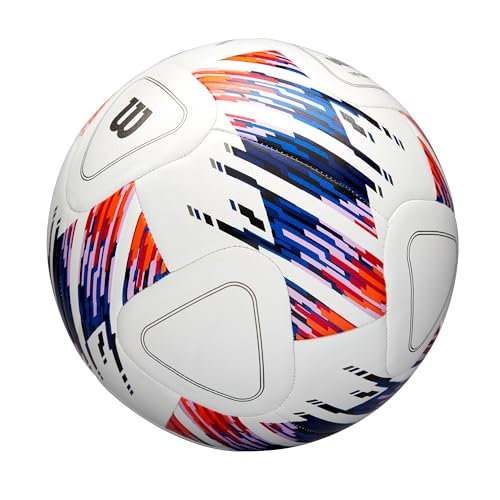 NCAA Vivido Replica Soccer Ball - Size 5 - White/Orange/Purple