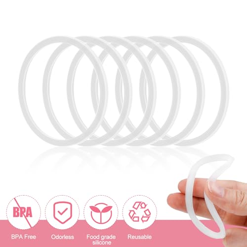 Silicone Water Bottle Gasket Replacement for 19-40oz Bottles - Clear