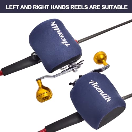 Neoprene Fishing Reel Cover - Protects Trolling Reels 800-6000 Series