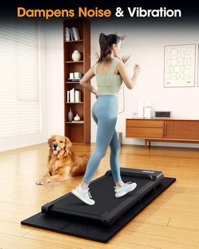Treadmill Mat - 68.1" x 24" x 0.2" Thick, Classic Texture