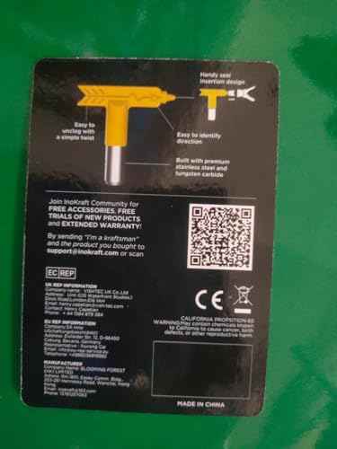 InoKraft 517 Spray Tip AtoMax Reversible Airless Spray Nozzles for Airless Paint Spray Guns, Airless Sprayer Accessories, for Contractor Homes Buildings Garden Decks (517)