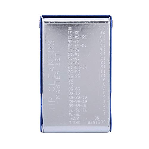 Gas Welding Tip Nozzle Cleaner File Set for Soldering Clean Welding Soldering Pins 21Pcs Stainless Steel