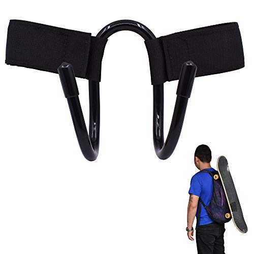 Skateboard Backpack Hook Carrier - Adjustable Hanger for Cruisers