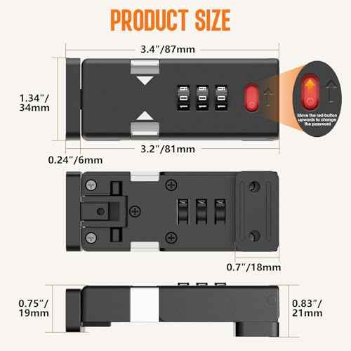 Keyless Cabinet Lock,Cabinet Password Locks with Luminous,3-Digit Combination Door Lock for Drawers, Barn Door, Bathroom, Outdoor, Closet, Fence,Protect Privacy(2PCS,Black)