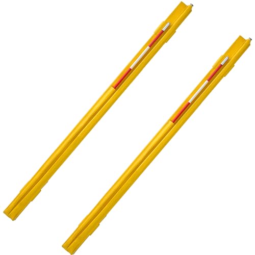 Volleyball Antenna Set with Fiberglass Poles for Indoor & Beach Volleyball