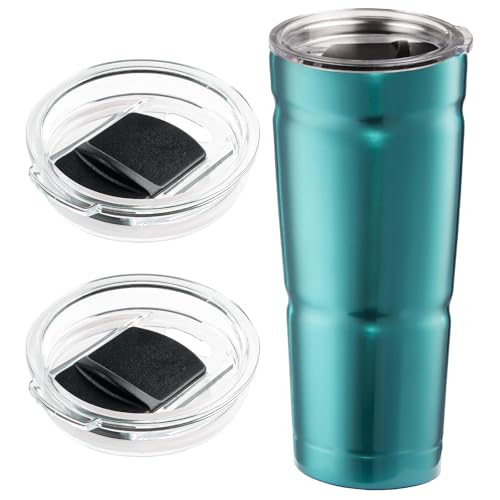 2 Pack Spill-Proof Replacement Lid for 24oz Bubba Envy S Tumbler - BPA Free