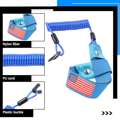 Boat Kill Switch Lanyard Replacement - Blue, 53 Inch