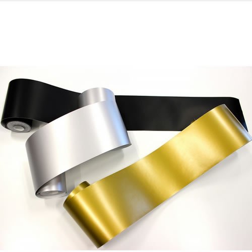 Tempaper Gold Mini Stripes Removable Peel and Stick Wallpaper, 4.1" x 20', Made in the USA