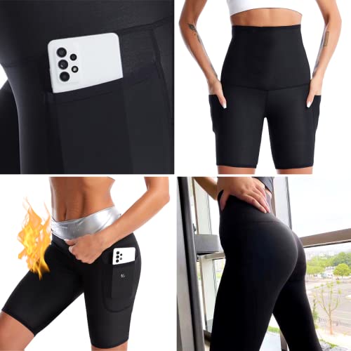 Nano Hertz Sauna Sweat Suit Shorts XX-Large Men Women Body Shaping Fitness Gear